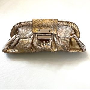 Alexis Hudson Gold Clutch B#24